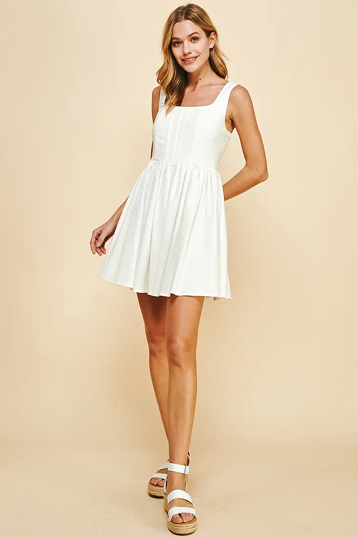 Lilly Dress - Off White